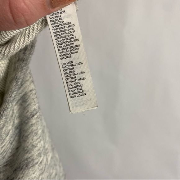 Adidas x Reigning Champ cream Heather Pullover Sweater Long Sleeve-Small - Picture 8 of 9